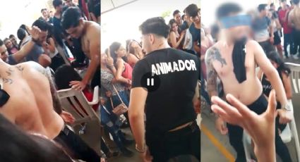 Festejan día del estudiante con show de “strippers” en secundaria de Apatzingán