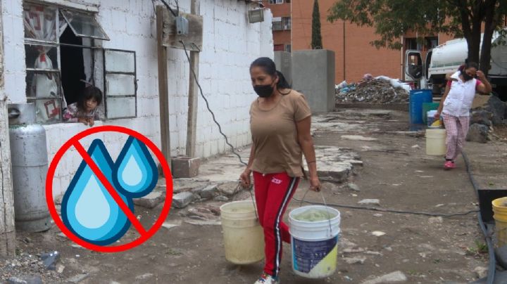Empresa daña tubería en Xalapa y deja sin agua a estas 8 colonias
