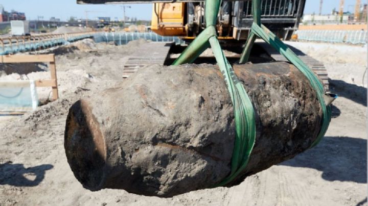Bomba sin explotar de la Segunda Guerra causa caos y miedos