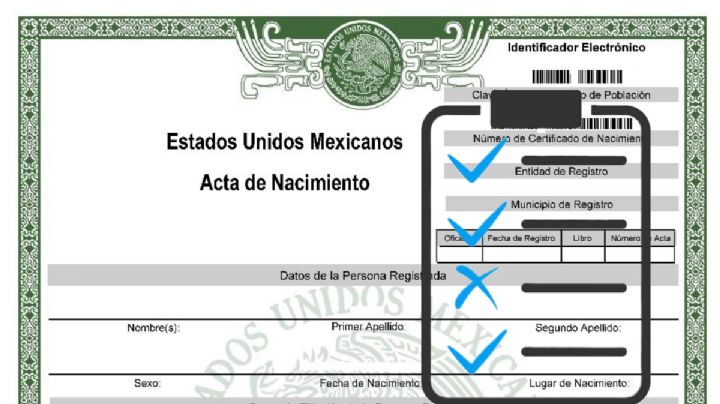 ¿Necesitas imprimir la NUEVA acta de nacimiento CERTIFICADA? Aquí el paso a paso