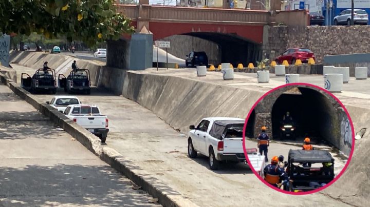 Buscan en túneles del Malecón a personas desaparecidas