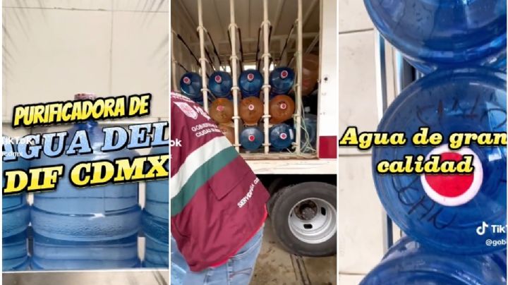Garrafones a 5 pesos: así es el proceso de llenado en los centros del DIF | VIDEO