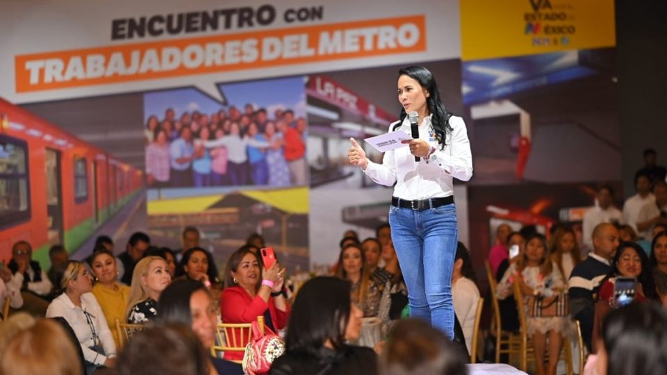 Alejandra del Moral encomienda su victoria a los trabajadores del Metro