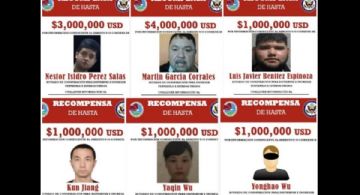 Tráfico de Fentanilo: DEA ofrece 4 millones de dólares por los socios de Los Chapitos
