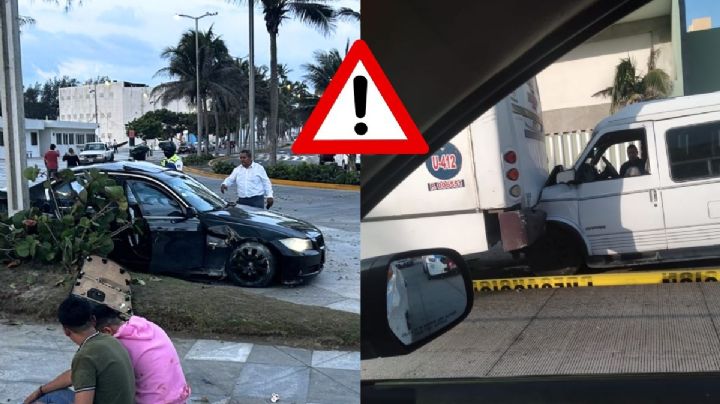 Tragedia en Veracruz: 2 muertos en 2 accidentes en la zona conurbada