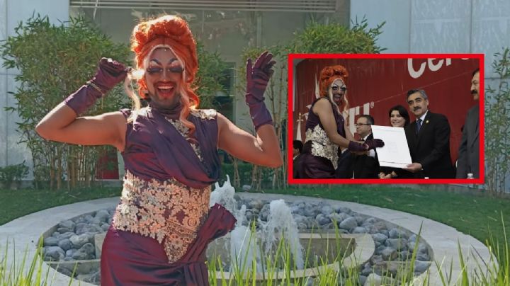 Como Drag Queen, joven recibe título en la UAEH I Fotos