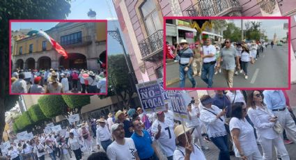 Marchan en Guanajuato en defensa de la Corte