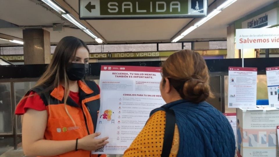 Desde que fue colocado el primer módulo el 25 de abril pasado hasta la fecha, 3,300 personas han recibido psicoeducación en el autocuidado de la salud mental