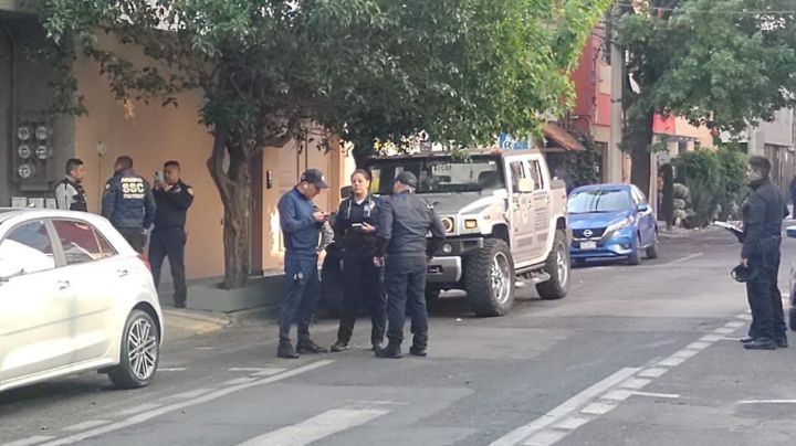 Motorratones roban camioneta de valores y se llevan 4 millones de pesos en Miguel Hidalgo