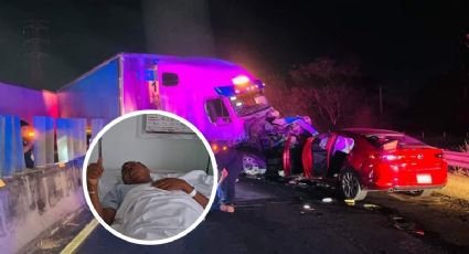 Tras triunfo de Tigres, se accidenta padre de Fulgencio en el sur de Veracruz