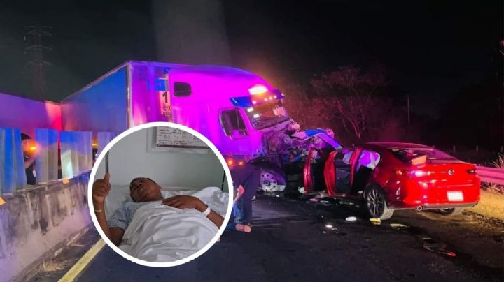 Tras triunfo de Tigres, se accidenta padre de Fulgencio en el sur de Veracruz