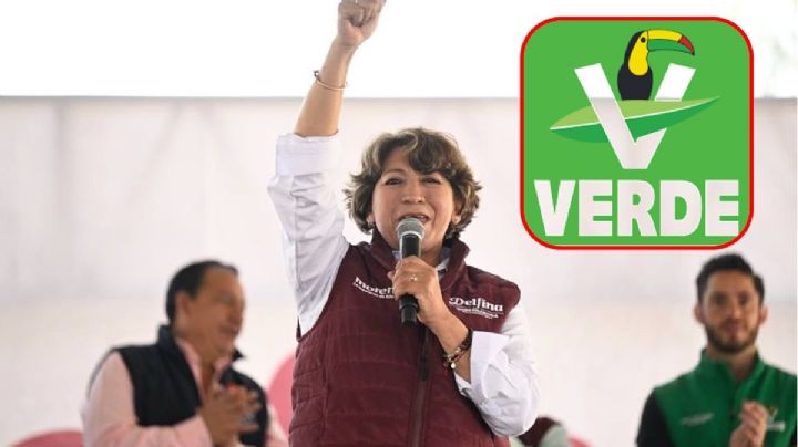 Partido Verde confía en victoria de Delfina Gómez el 4 de junio