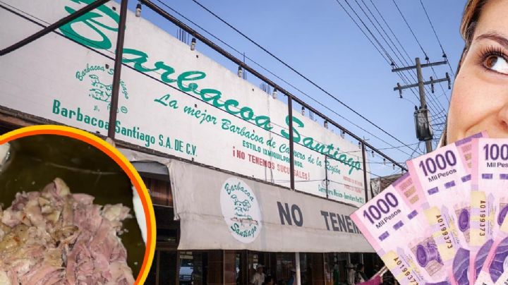 ¿Te atreverías a probar una barbacoa de 1000 pesos el kilo? Hasta fila hacen