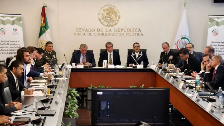 Presumen generales logros de seguridad en cónclave en el Senado; culpan de fallas al Poder Judicial