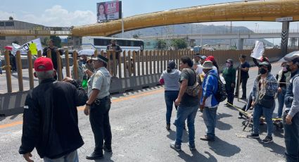 VIDEO: Caos en la México-Puebla por bloqueo de vecinos de Valle de Chalco