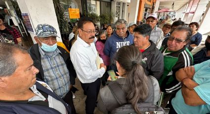 Trabajadores jubilados del Ayuntamiento de Toluca pelean un retiro digno