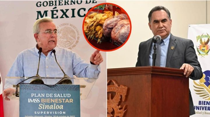 El pleito entre gobernador de Sinaloa y rector de la UAS por la compra de pollo y carne