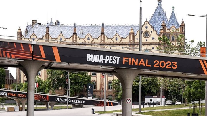 Aficionados de Sevilla y Roma se enfrentan previo a la final de la Europa League