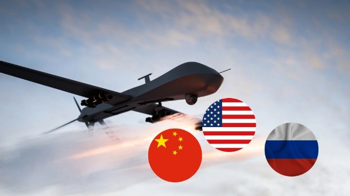 Los países que más compran drones militares; ¿México está en la lista?