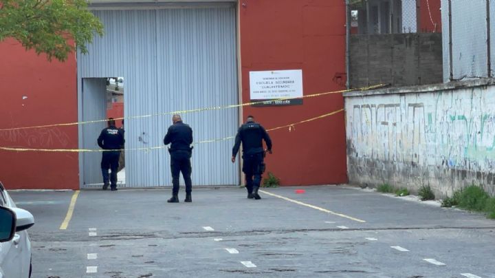 VIDEO: Alumno dispara al interior de secundaria en La Paz, Edomex; hay 2 heridos