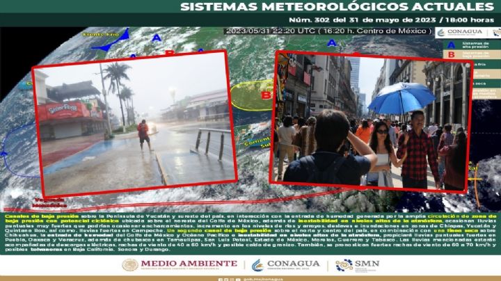 Clima en México: Inicia temporada de ciclones tropicales en el Océano Atlántico