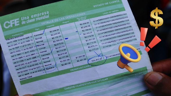 CFE lanza advertencia justo cuando tu recibo de luz llegará MÁS caro