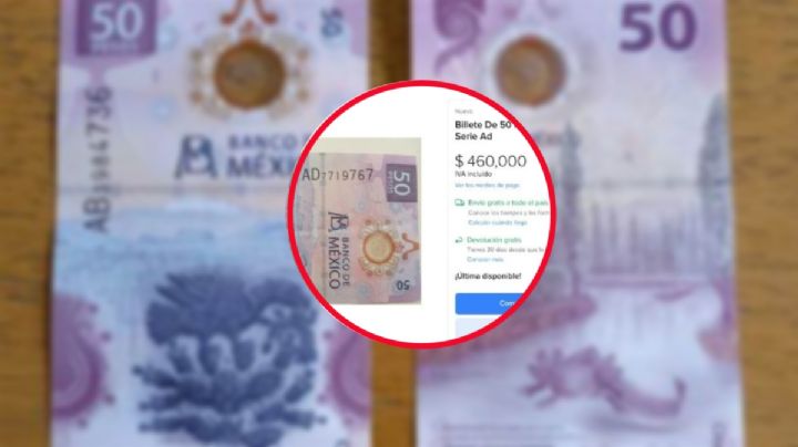 Así es el BILLETE del AJOLOTE que te podría dejar casi 500,000 pesos en tu cuenta de banco