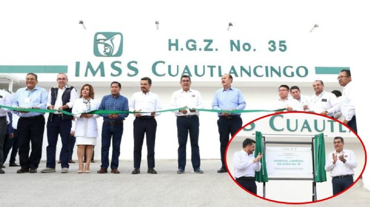 Gobernador de Puebla presente en inauguración del nuevo Hospital General de Zona en Cuautlancingo