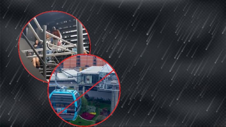 Suspenden servicio de Cablebús por caída de granizo