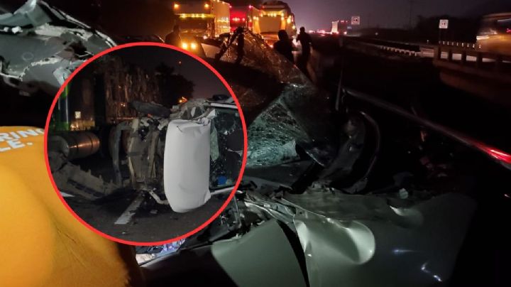 Tragedia en autopista Fortín-Orizaba: una mujer muerta, un bebé grave, 3 heridos