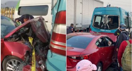 Accidente provoca caos en la México - Puebla; deja 1 muerto