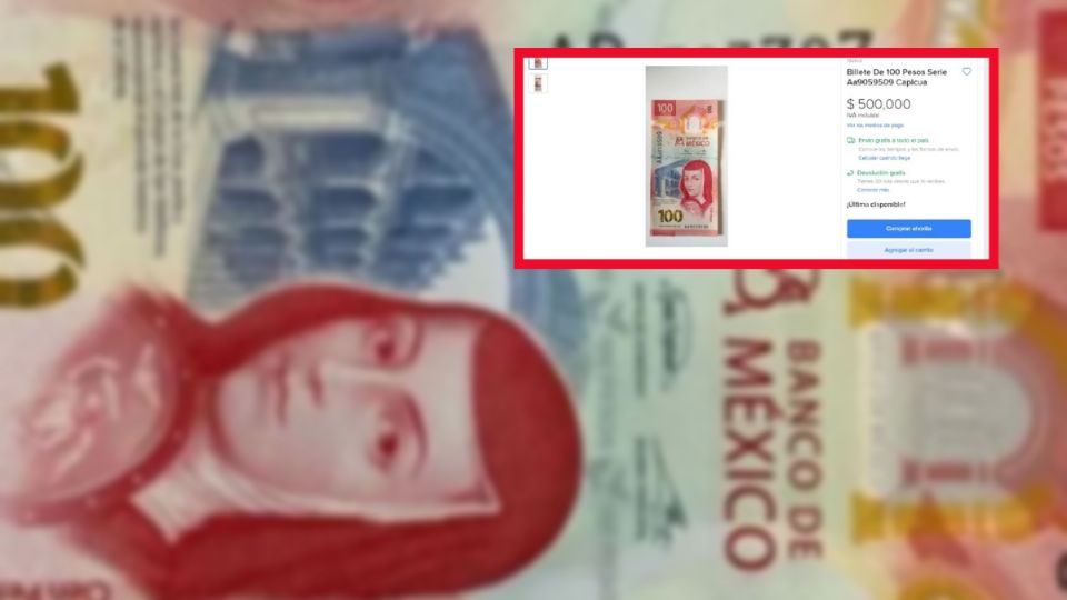 De acuerdo con el Banco de México (Banxico) solo existen 24 de su tipo, mismos que corresponden a este número de serie