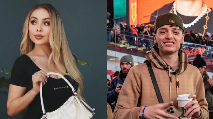 ¿Romance? Captan a Maya Nazor y Peso Pluma pasándola bien en fiesta