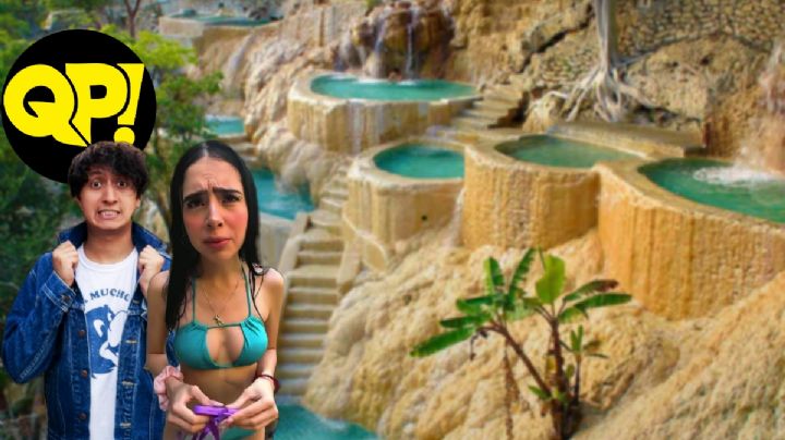 Influencers parodian las Grutas de Tolantongo, esto fue lo que dijeron
