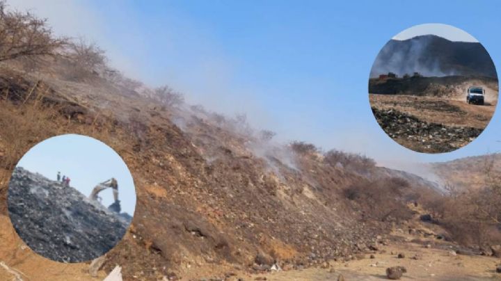 Suman 57 personas las atendidas de malestares por incendio en relleno sanitario