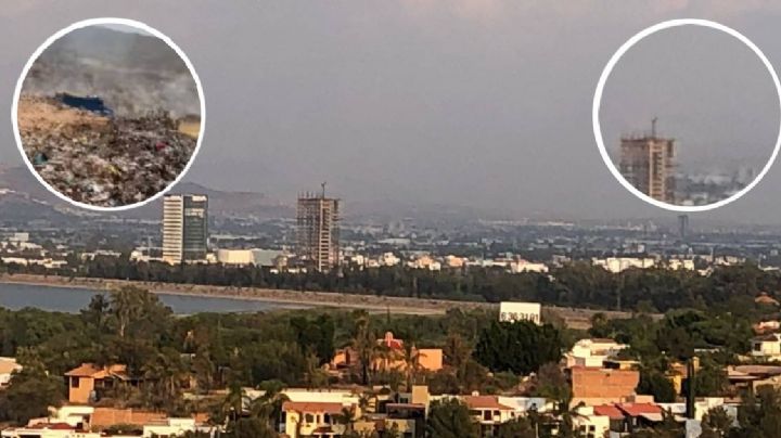 Desaparece el Cristo del Cubilete detrás de la contaminación en Guanajuato