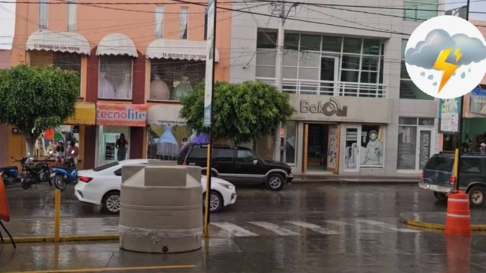 En San Luis de la Paz llovió la tarde de ayer y hoy se espera que tenga tormentas dispersas.