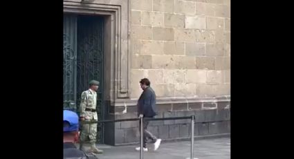 VIDEO | Andrés Manuel y José Ramón, hijos de AMLO, se reúnen en Palacio
