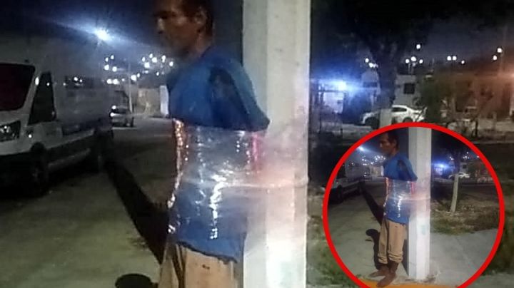 Someten y emplayan a otro ladrón en Nuevo León; vecinos amagan con capturar a otro