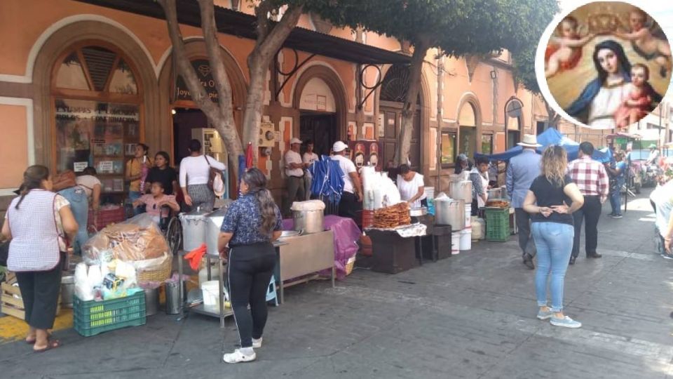 La primera calle que cerraron por la peregrinación de curtidores fue la Hidalgo.