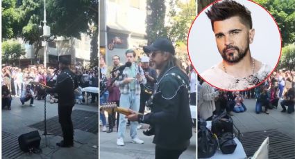 VIDEO: Juanes ofrece concierto sorpresa en calles de la CDMX