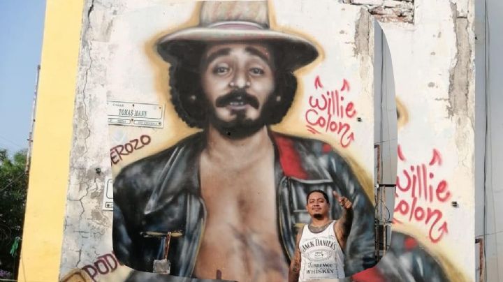 Willie Colón comparte mural de artista veracruzano y se viraliza