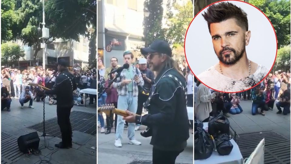 VIDEO: Juanes ofrece concierto sorpresa en calles de la CDMX