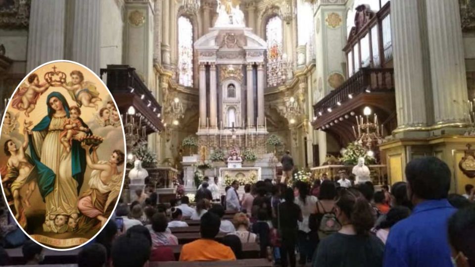 Imagen de la Virgen de la Luz que se venera en la Catedral Basílica de León.