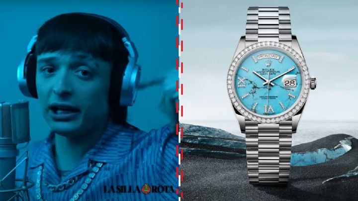 ¿Cuánto cuesta el reloj que presume Peso Pluma en su "Music Sessions 55" con Bizarrap?