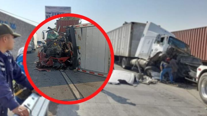 Caos vial: Accidentes de tráiles paralizan la carretera México - Querétaro; hay 3 personas lesionadas