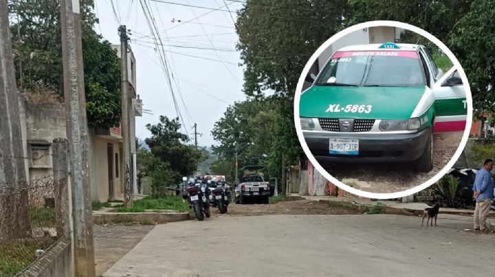 Con machete, asaltan y hieren a taxista en colonia El Moral de Xalapa