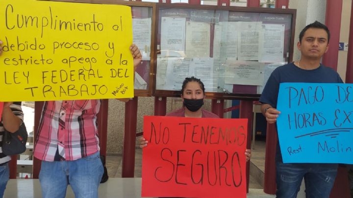Trabajadores se amparan para seguir huelga contra restaurante pachuqueño