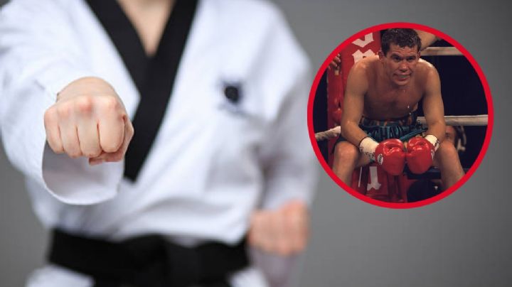 Julio César Chávez recibe paliza en un baño de Las Vegas por ponerse al brinco con un karateka