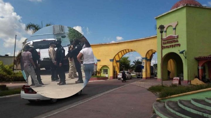 Desalojan a invasores en el fraccionamiento Hacienda Sotavento de Veracruz